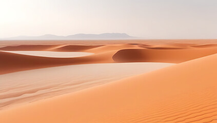 vast dry alien landscape isolated desert terrain