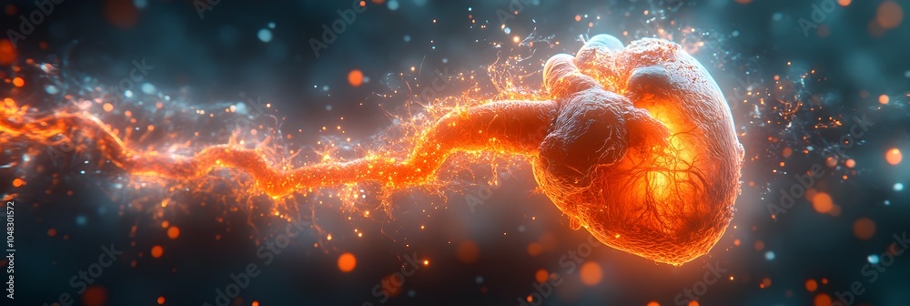 Leinwandbilder powerful cosmic explosion bursting with fiery energy and dramatic intensity,captivating the viewer w