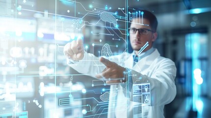 Doctor explaining colon health to patient, using detailed diagram to illustrate key points, emphasizing the importance of preventive care and early detection in medical consultations.