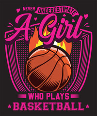 Never Underestimate a Girl Who Plays Basketball