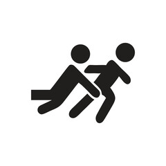 Tackle Icon on white background
