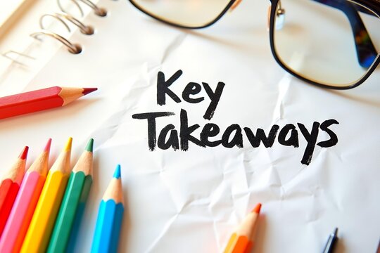 Key Takeaways with keyframe illustration