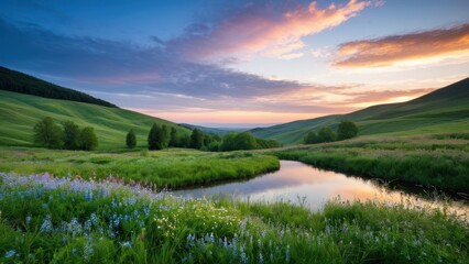 Obraz premium High-quality calming background wallpaper HD, designed for a peaceful and serene display that brings relaxation to any screen.