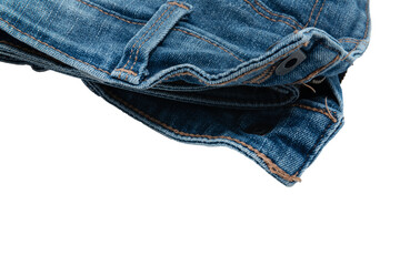 Jeans texture with seams close-up. Denim background. Seam. Lock