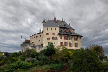 Château de Menthon-Saint-Bernard. Sleeping Beauty Castle