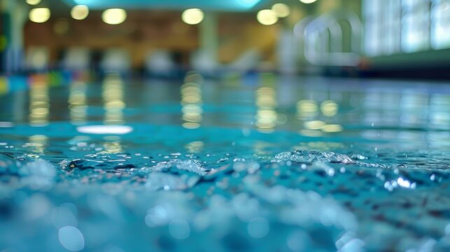 The gym also offers a pool for swimming laps or aquatic classes.