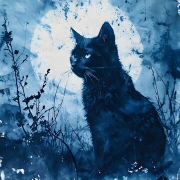elegant wildlife animal with beautiful background