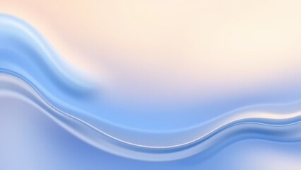 Fototapeta premium Soft gradient smooth liquid abstract background.