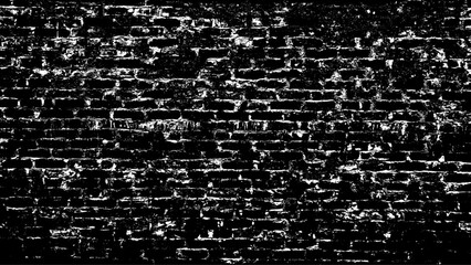 background image of broken and dirty brick walls everywhere.