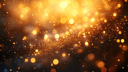 A dreamy bokeh light background ideal for festive occasions, celebrations, or as a soothing backdrop for wedding invitations, flyers, and advertisements.