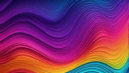 Obraz premium abstract colorful background with waves