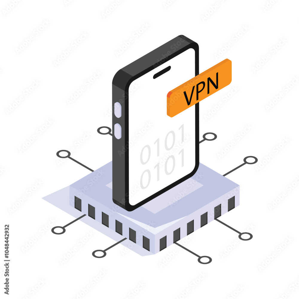 Wall mural virtual private network ensuring encrypted and secure online activities