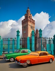 old port city street