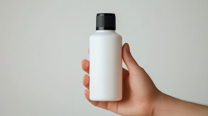 White bottle display