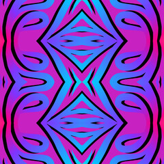 Seamless pattern Traditional Indonesian batik for decorating tile designs, walls, floors and commercial textile products