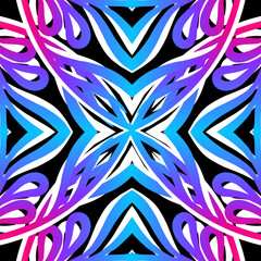 square pattern Traditional Indonesian batik for decorating tile designs, walls, floors and commercial textile products