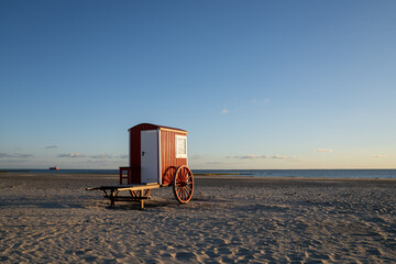 Borkum, East Frisia, North Sea in Lower Saxony, Germany
