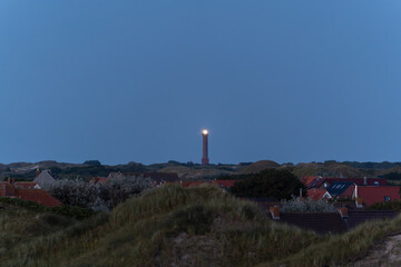 Leuchturm Norderney blaue Stunde