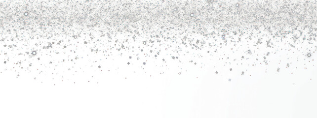 Obraz premium Silver light glitter effect astronomy outdoors universe.