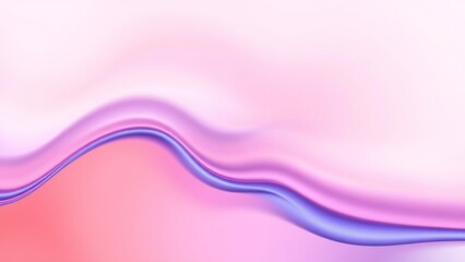Fototapeta premium Soft gradient smooth liquid abstract background.