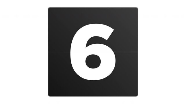 Compte &agrave; rebours analogique 10 secondes