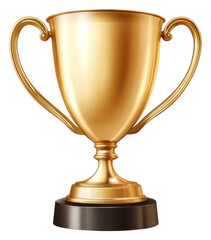PNG Golden trophy award cup