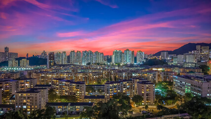 Obraz premium a city scape of Middle Kowloon at Kowloon tong Oct 23 2024