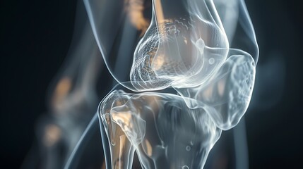 x ray of human with joint