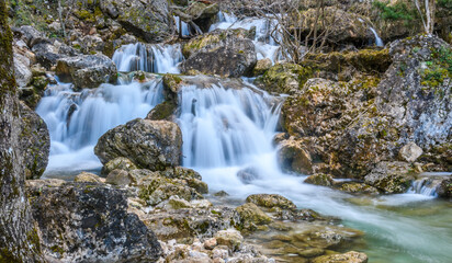 Source of the Mundo River, Riópar, Albacete Province, Castilla-La Mancha, Spain