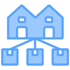 Distribution Center Icon