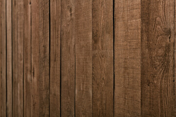Fototapeta premium natural wood background or texture of dark boards