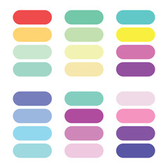 Obraz premium Abstract color palette Color swatches