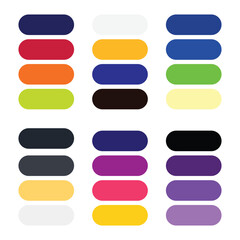 Obraz premium Abstract color palette Color swatches