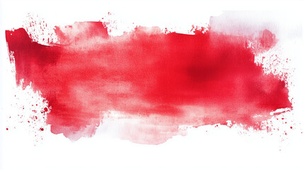 Obraz premium Red watercolor splash for vibrant sale banner