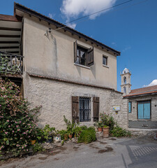 Laneia, a small traditional charming village, located in the Camenderia wine region, at the foot of Troodos Mountains and altitude of 570 m ASL, about 30 km from Limassol, Cyprus