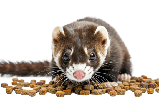 Specialized Ferret Food Pack for All Life Stages Isolated on Transparent Background