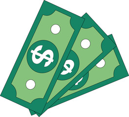 Money,illustration for various finance designers