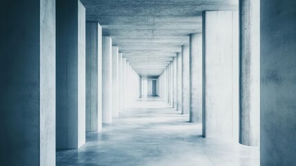 Architecture details Modern Building Concrete Bias columns space perspective Abstract background