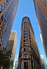 Naklejka premium city ny