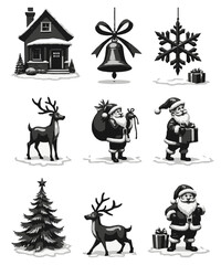 Christmas Illustration Set