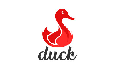 graphic, duck, animal, design, vector, symbol, illustration, logo, icon,