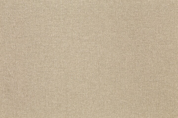 The texture of the canvas fabric is natural color. Horizontal abstract blank background for design ideas. Rustic linen.