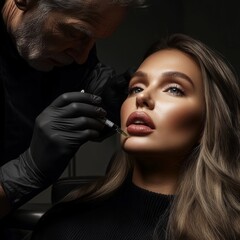 Obraz premium doctor and patient