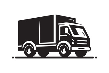 Truck Logo Icon Vector Art & Illustration