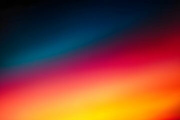 Vibrant gradient colors blend beautifully in a nighttime sky
