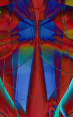 Fototapeta premium Abstract background, car wrapping foil, banner
