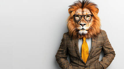 Lion in Suit