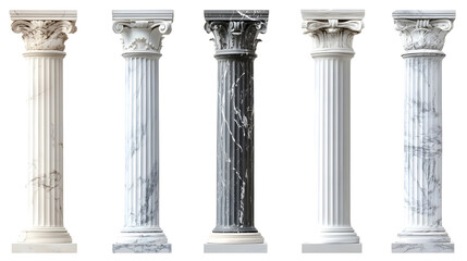 Obraz premium Marble pillars architecture columns ancient.