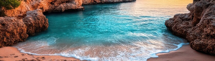 Coastal adventures, vibrant colors, dynamic scenes, scenic routes, inviting