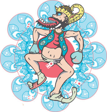 caricature of buto cakil